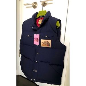 Brand New Gucci x North Face Puffer Vest (Unisex)